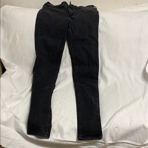 Black Denim Hollister Pants, gently used W39 L33
